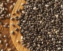 Premium Black Dried AD Chia Seeds Raw Edible for Smoothies Baking Cereal Drinks Vegan Cooking Bulk Export Supply India