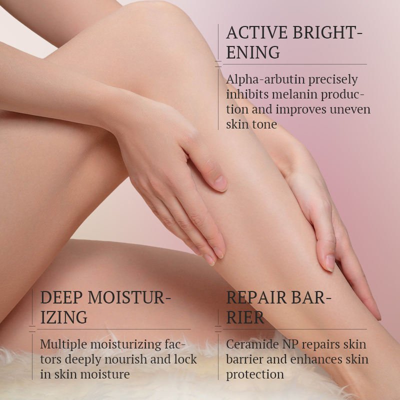 KORMESIC OEM ODM Private Label Custom Organic Women White Body Lotion Cream Moisturizing Milk Whitening Body Lotion