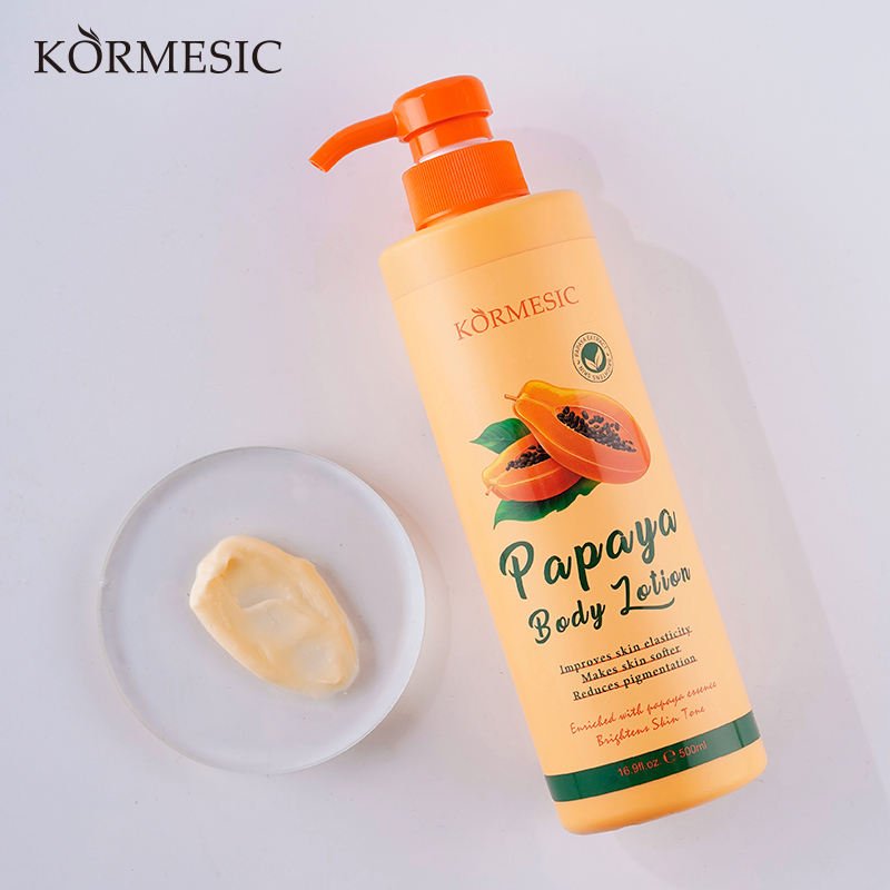 KORMESIC OEM ODM Private Label Custom Organic Women White Body Lotion Cream Moisturizing Milk Whitening Body Lotion