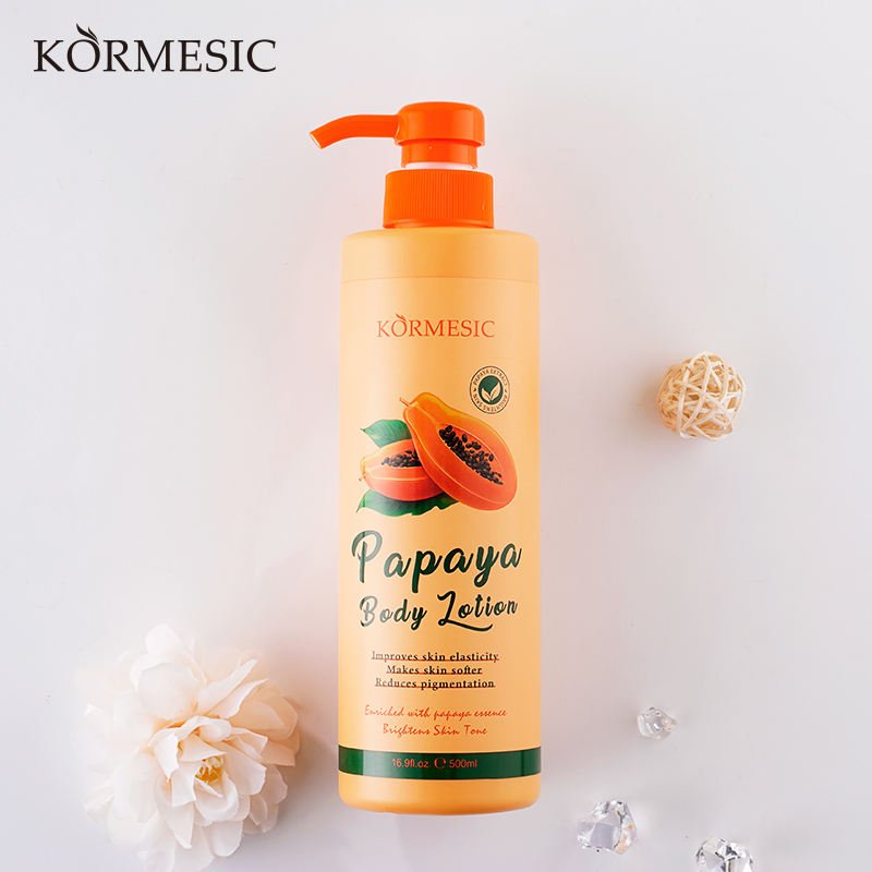 KORMESIC OEM ODM Private Label Custom Organic Women White Body Lotion Cream Moisturizing Milk Whitening Body Lotion