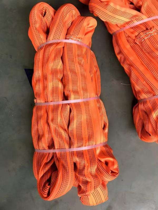 Round Lift Slings Purple/red/orange Ring Flexible Sling Webbing Circular Sling Lifting Webbing Factory Direct Sling Lifting