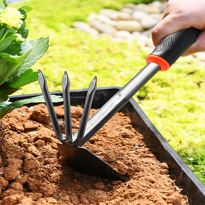 OEM Plastic Handle Gardening Beach Hand Digging Tool Dual Use Digger and Hoe