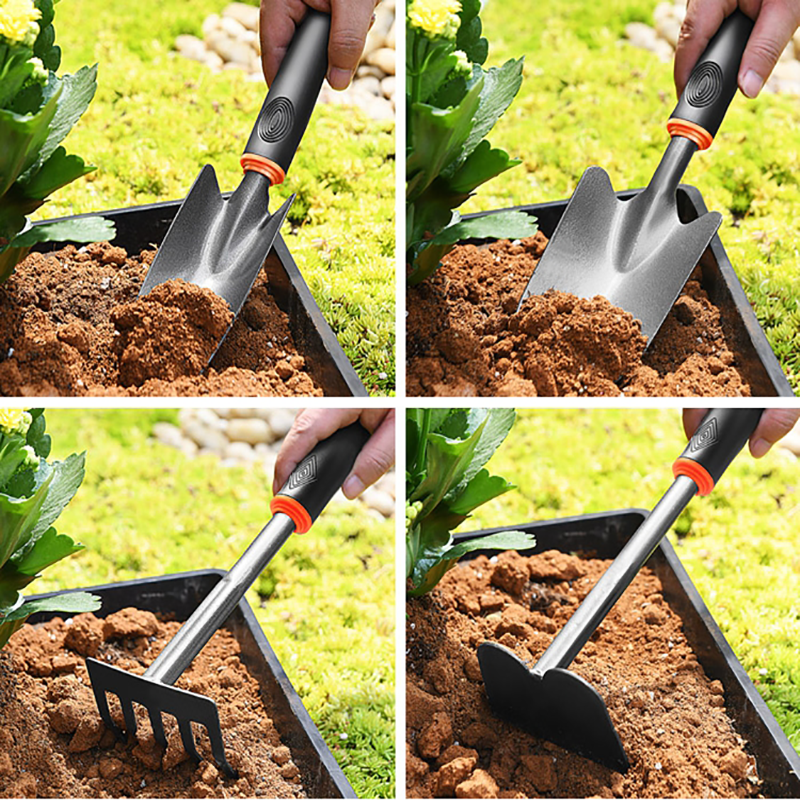 OEM Plastic Handle Gardening Beach Hand Digging Tool Dual Use Digger and Hoe