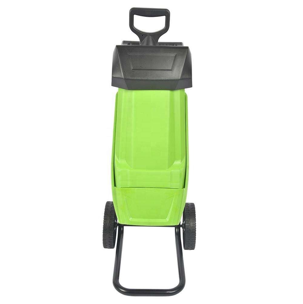 Vertak 2500W Mini Garden Shredder Home Use Portable Leaf Bush Electric Cutter Shredder Crusher Branches for Wood