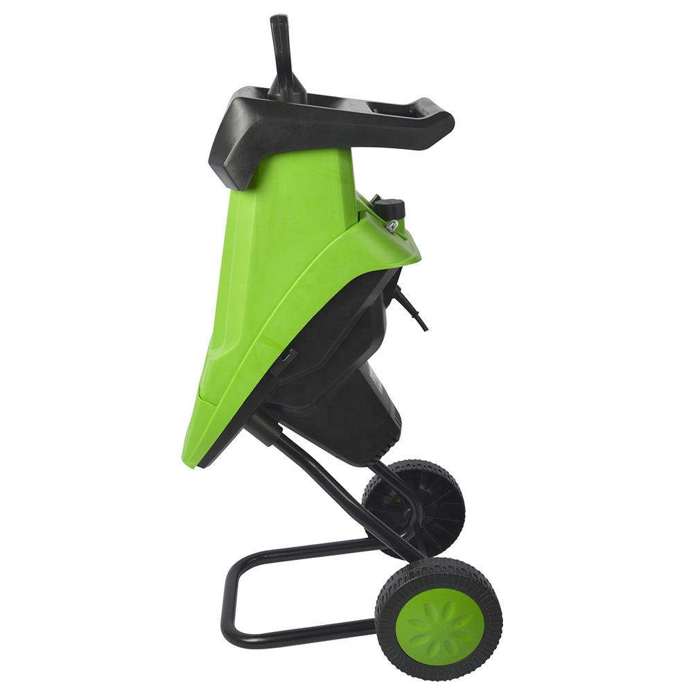 Vertak 2500W Mini Garden Shredder Home Use Portable Leaf Bush Electric Cutter Shredder Crusher Branches for Wood