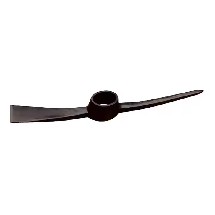 Factory Wholesale DIY Grade Forged Steel Railway Pickaxe with Wooden Handle