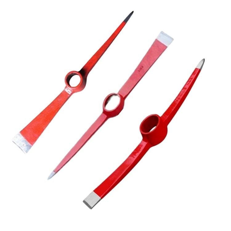 Garden Picks Hot-selling Mattock Digging Pickaxe with Wood Steel Fiberglass Handle for Farming Agriculture Industries