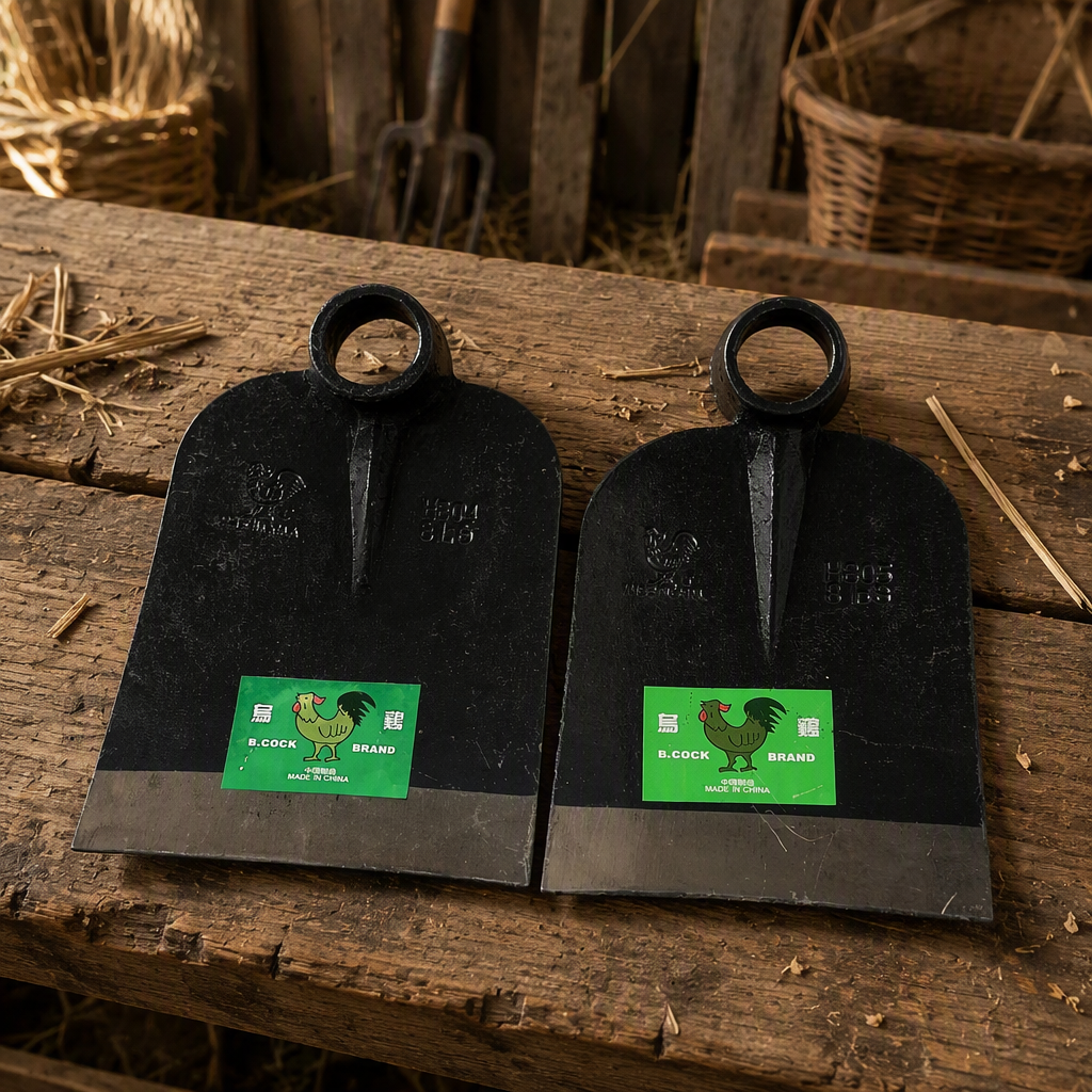 High Quality Rail Steel Forged Hoe Agriculture Steel Farm Hoe 2lbs 2.5lbs H305 3lbs Farm Tools Garden Steel Hoe Head