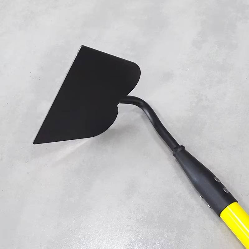Factory Wholesale Long Fiberglass Handle Garden Hoe Household Farming Hand Tools Weeding Hoe