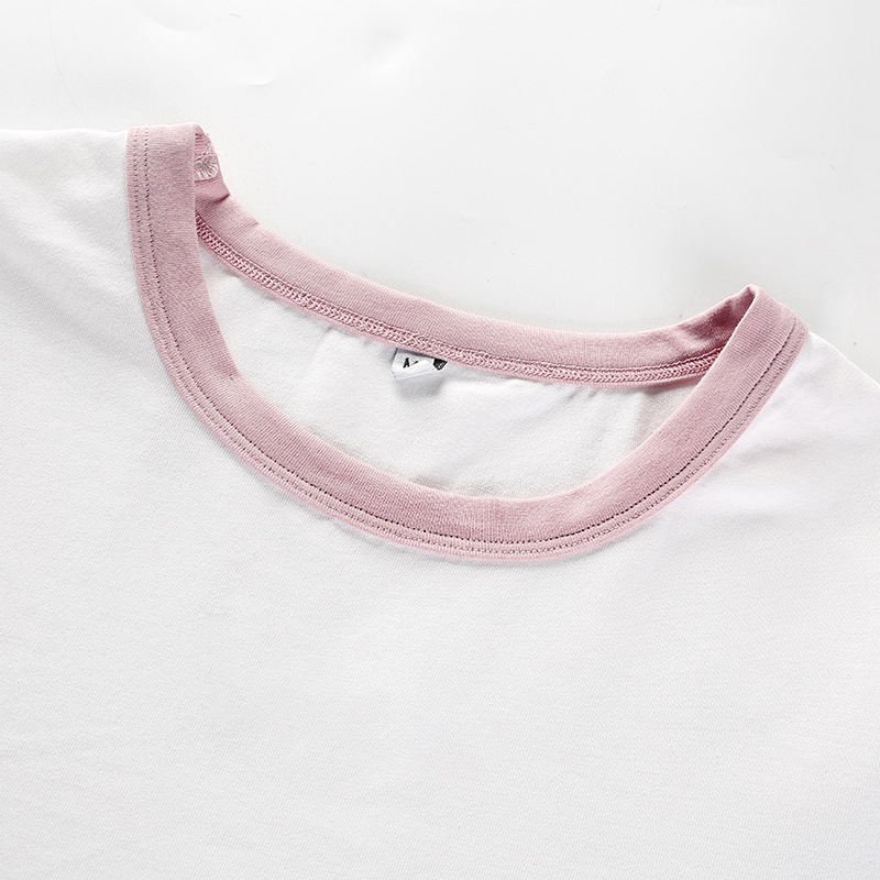 Y2K Custom LOGO Wholesale High Quality Plus Size Women's Cropped Top 100% Cotton Blank Sexy Girl's T-shirts