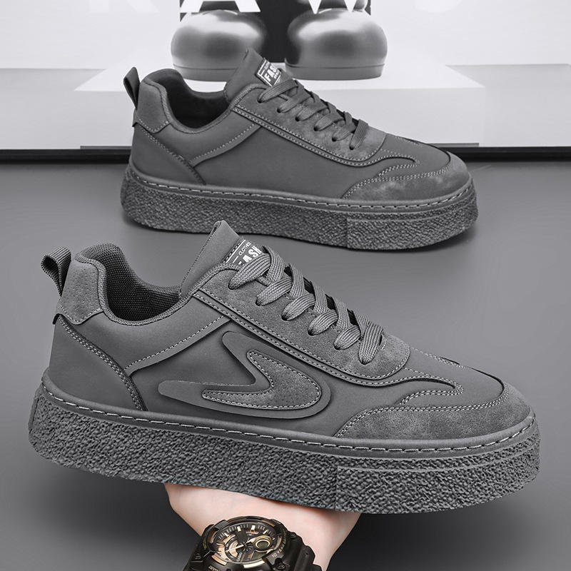 Factory Wholesale Men's Casual Sneakers Sporty Style Lace-Up Closure Customized Slow Walking Sports Shoes Fashionable Mesh