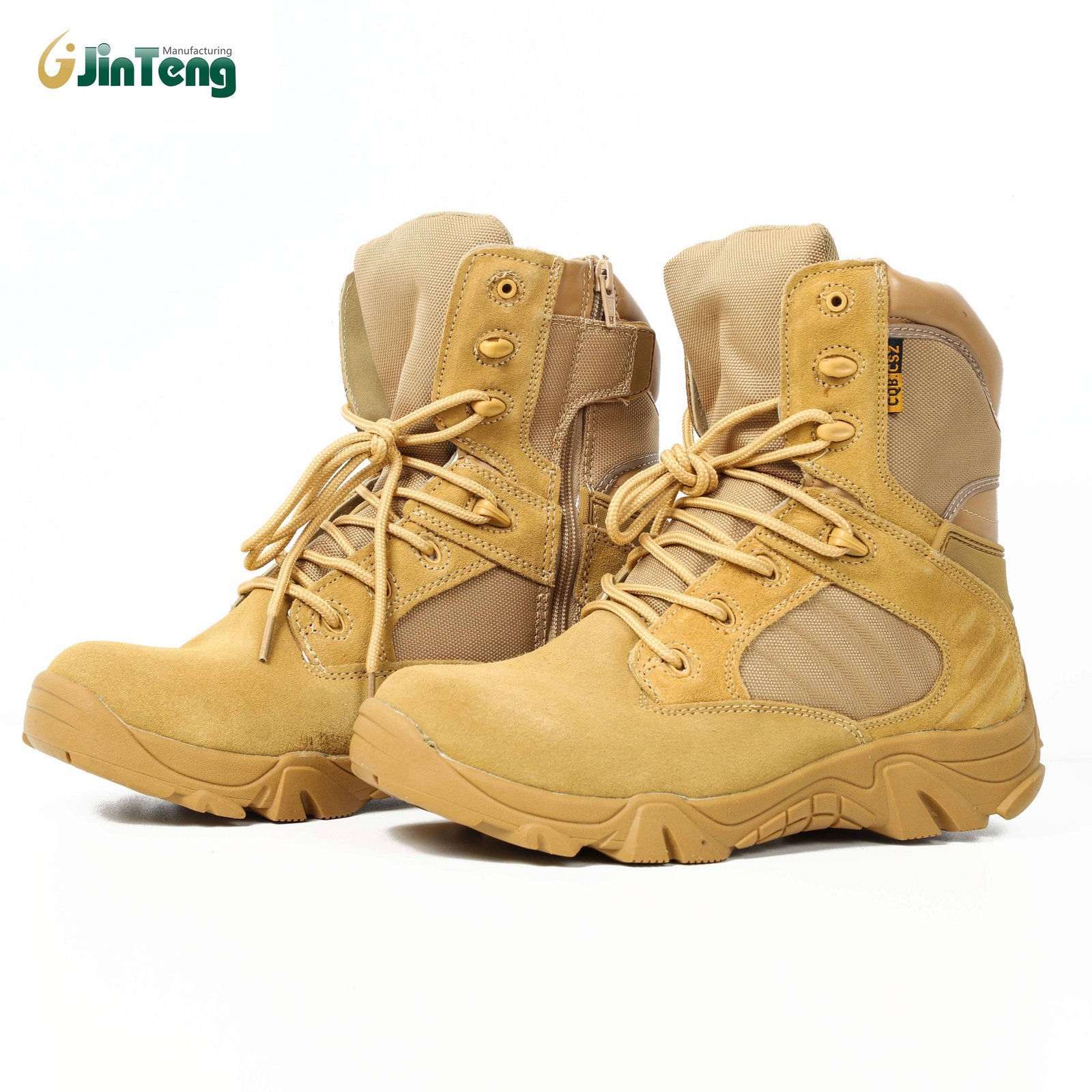 Jinteng Customized Outdoor Hiking Safety Shoes Men Climbing Outdoor Boots Waterproof Winter