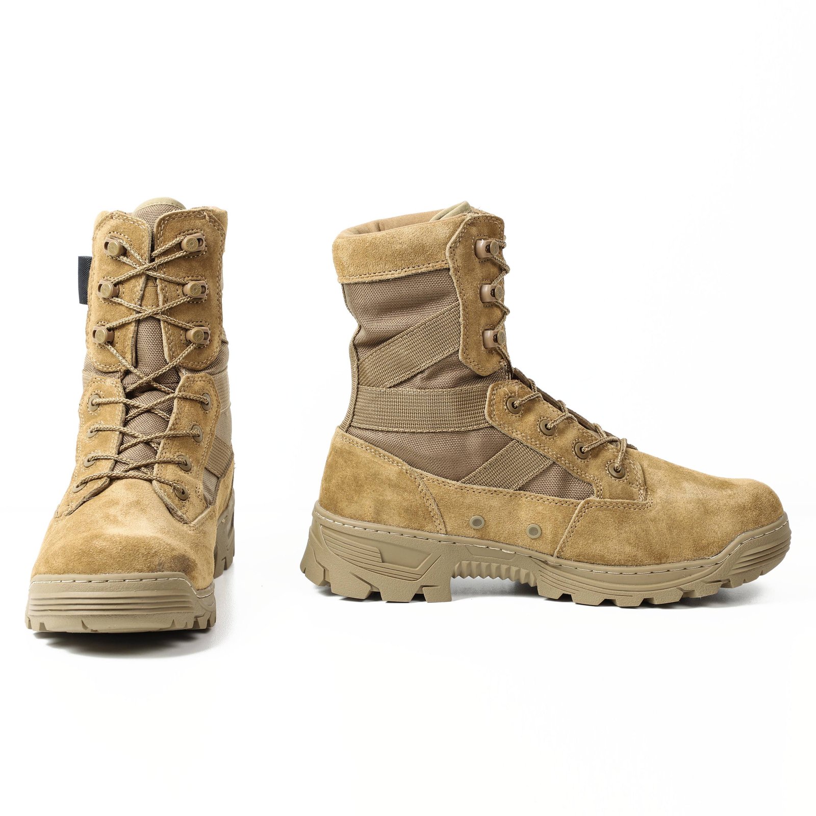 Jinteng OEM Outdoor Light Weight Ankle Tactical Combat Hiking Steel Toe Boots Safety Climbing Shoes for Men