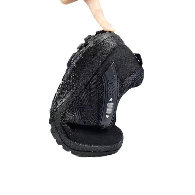JinTeng Factory Directly Selling Outdoor Cheaper Summer Four Season Men's Hiking Traveling Climbing Training Safety Boots Shoes