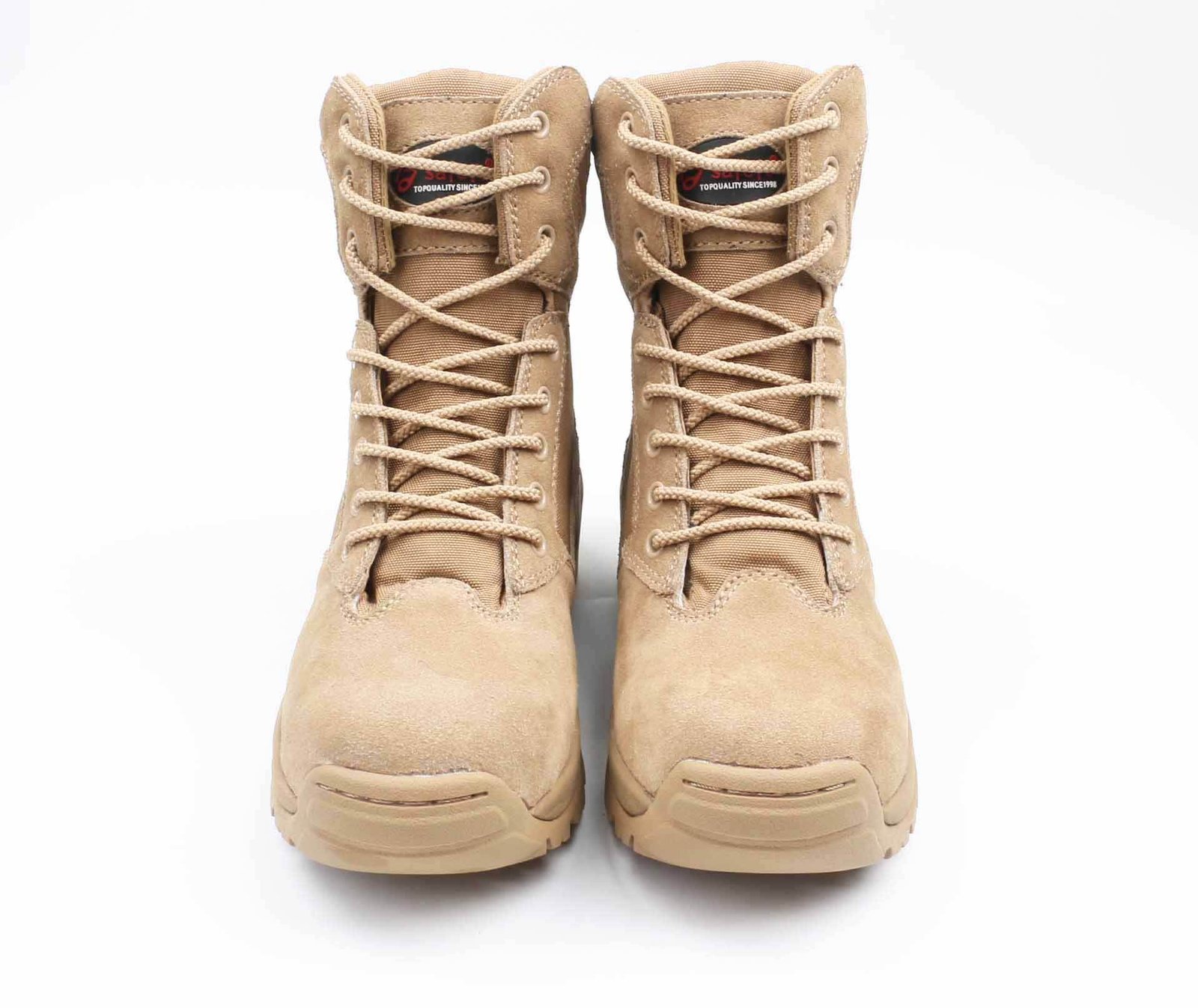 Cheap Price Fashion Combat Desert Custom Non slip Brown Suede Leather Winter Tactical Hiking Safety Boots