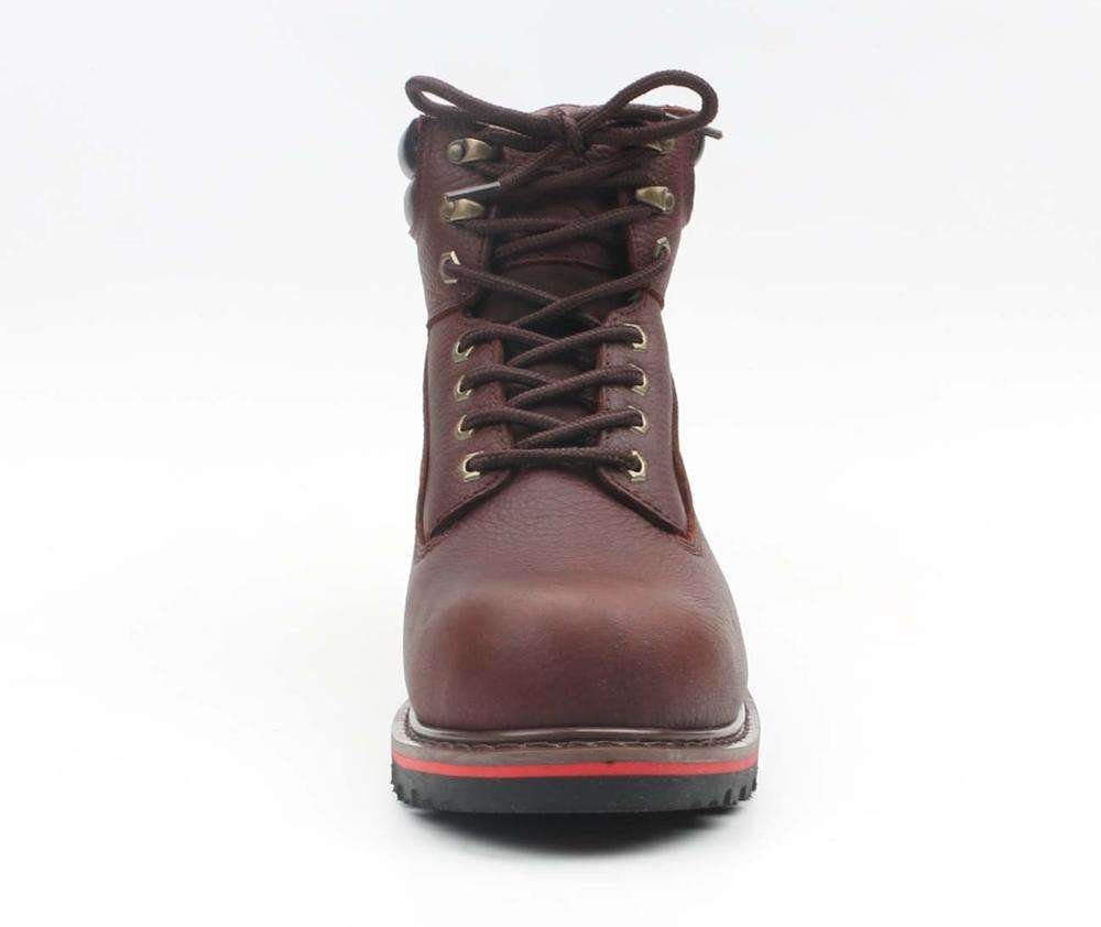 Half Heel Cut Ankle Temperature Resistance Heavy Duty Goodyear Welt Hiking Safety Shoes Work Boots