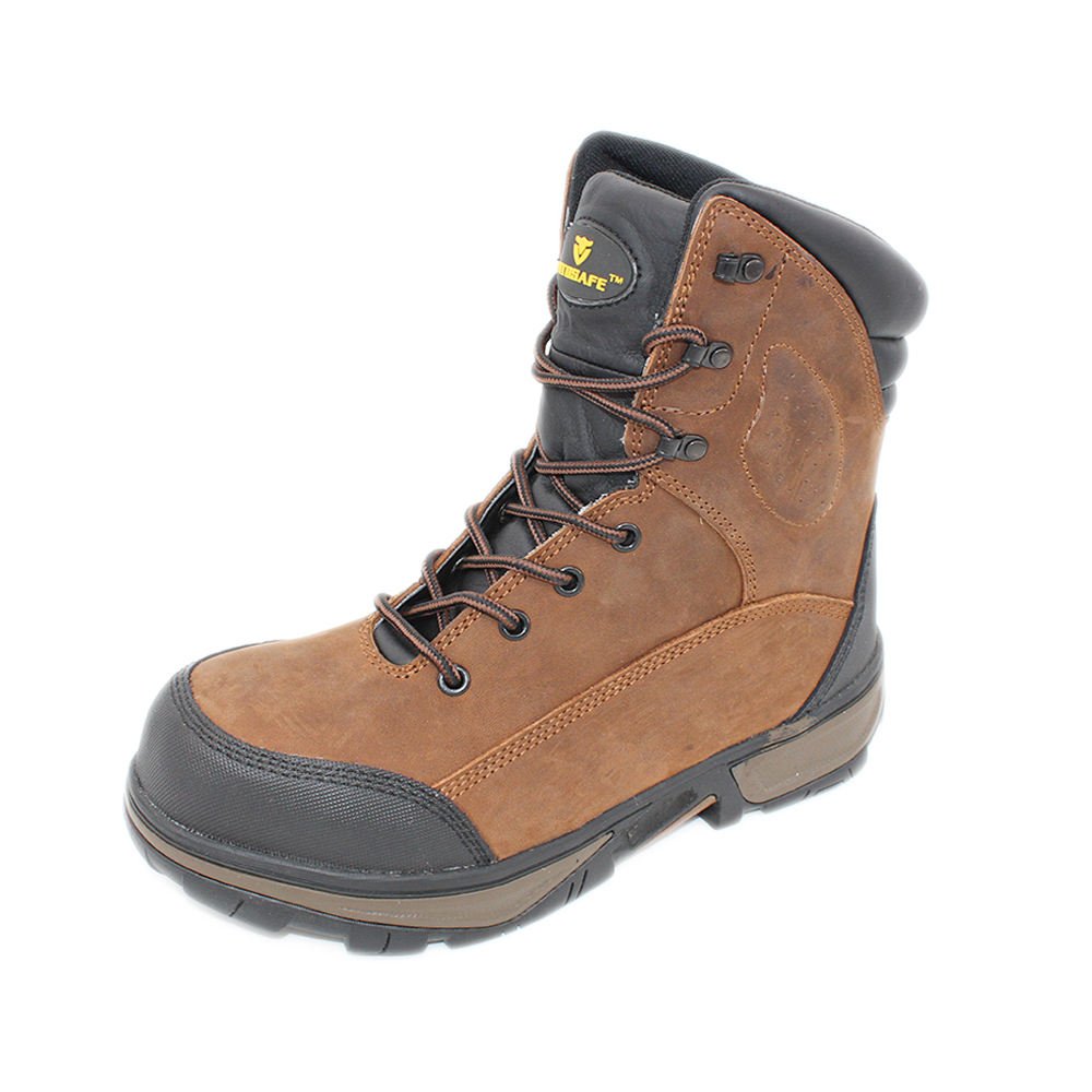 High Quality Brown Genuine Leather Adult Unisex Safety Shoes EN ISO 20345 O1 O2 SB S1 S2 S1P S3