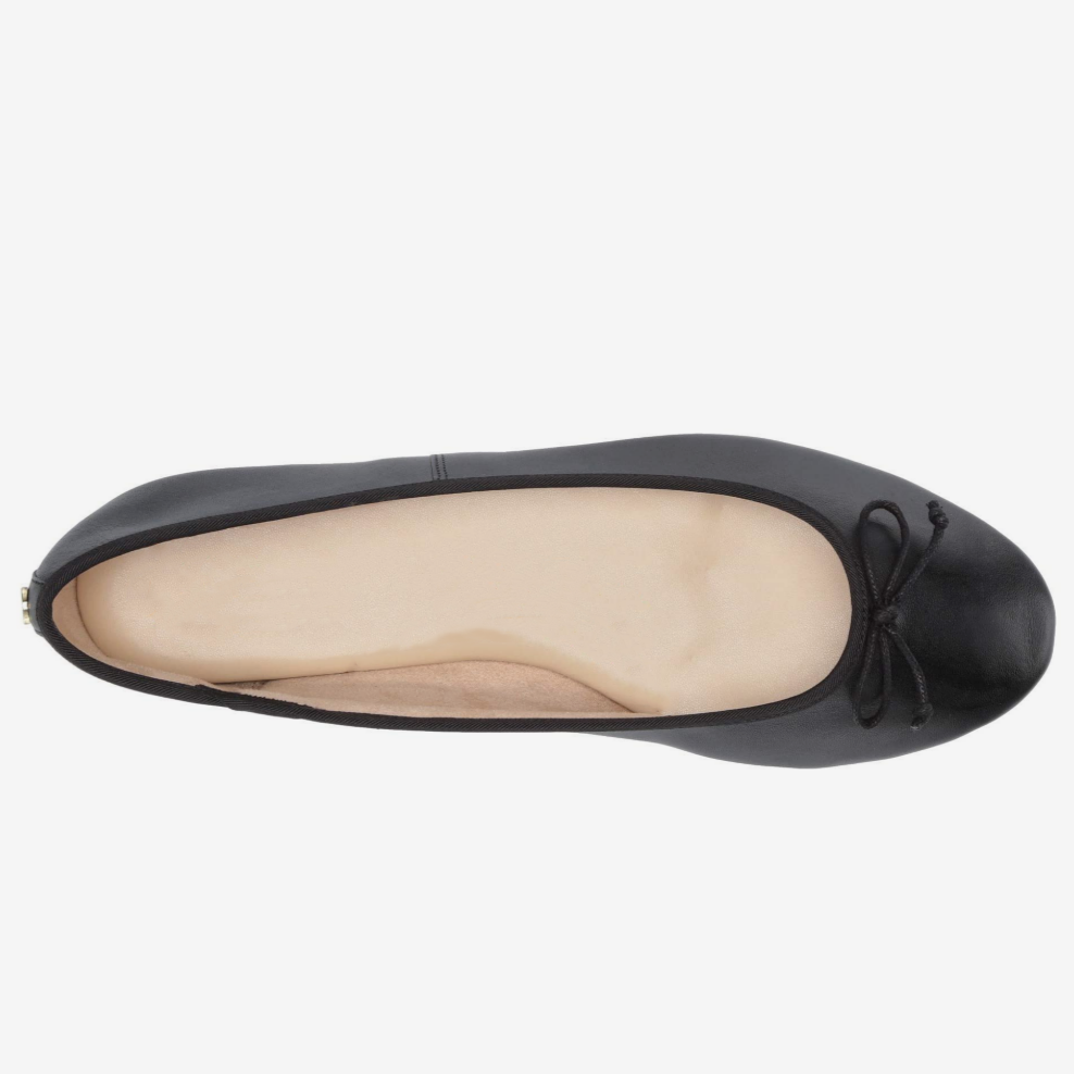 Factory Direct Sale Customized Genuine Leather Shoes Women Cow Leather Ballet Flats Shoes