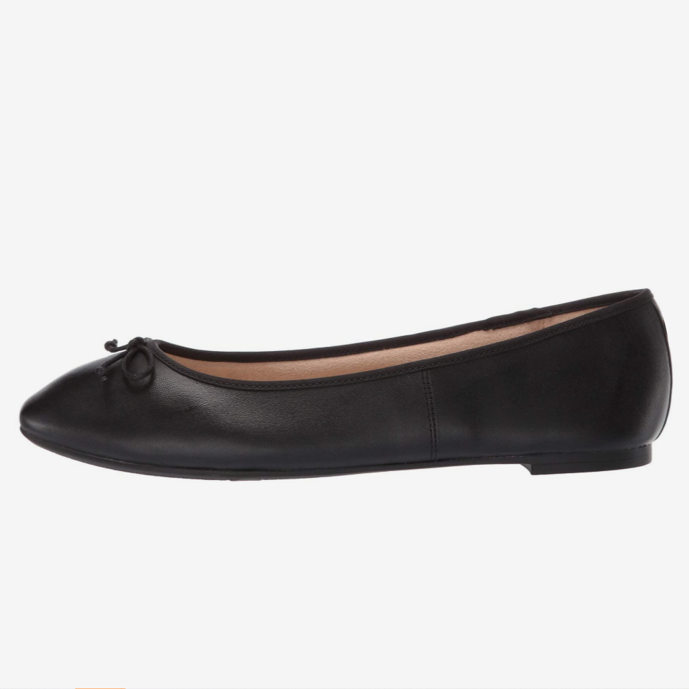 Factory Direct Sale Customized Genuine Leather Shoes Women Cow Leather Ballet Flats Shoes