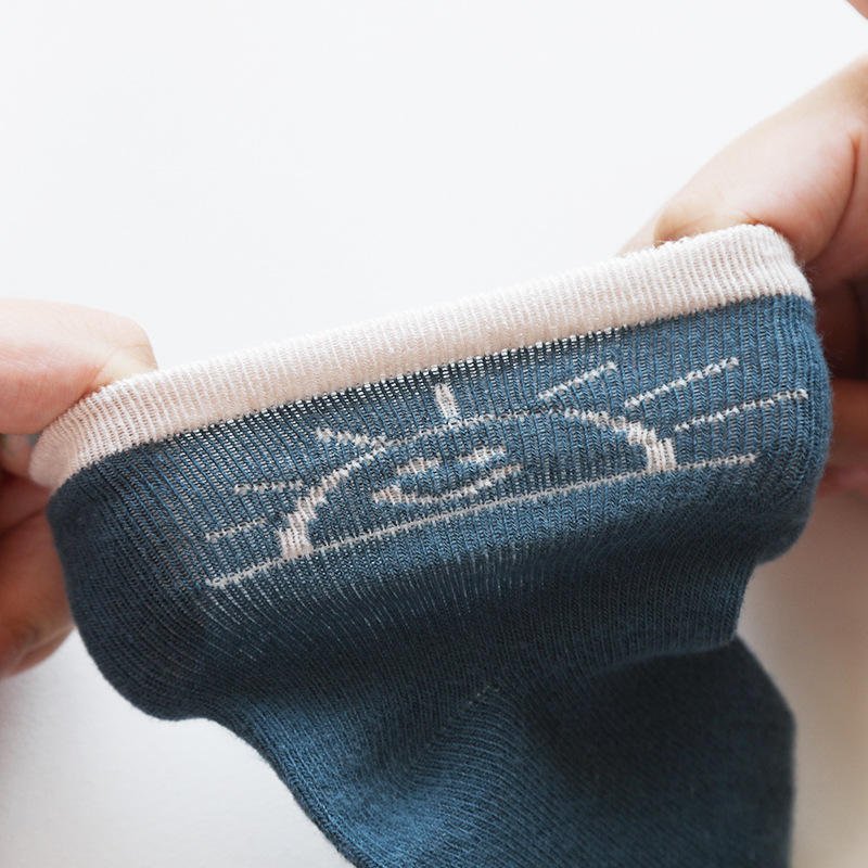 Cotton Cartoon Tube Combed Socks for Baby Socks Children Breathable Socks