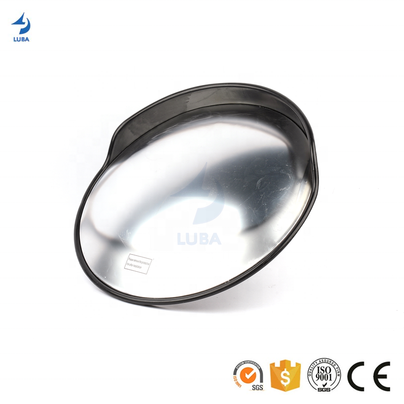 60cm Black Wholesale Custom Car Road Concave Reflective Decorative Street Outdoor Traffic Safety Convex Mirror