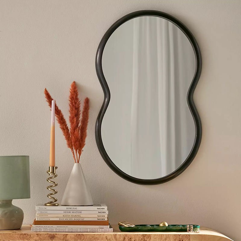 Wood Mirror Frame Antique Irregular Wooden Mirror Frame Design