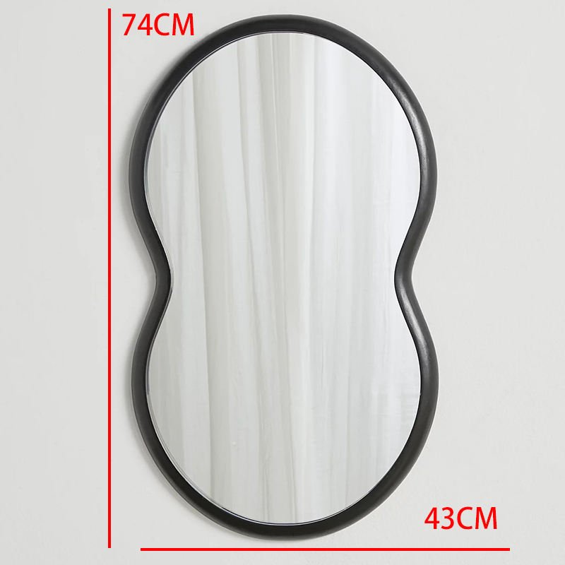 Wood Mirror Frame Antique Irregular Wooden Mirror Frame Design