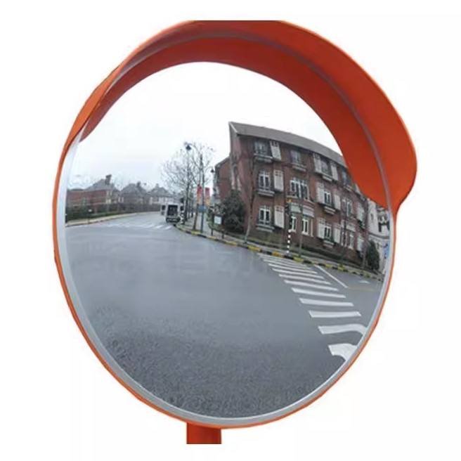 32 inch PC outdoor traffic warning convex mirror 23" 600mm 800mm roadway parking corner crossing safety convex mirror