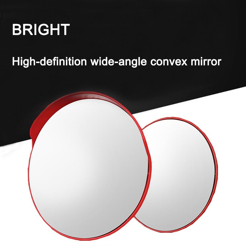 1000mm PC Outdoor PC Convex Mirror Road Safety Road Corner Concave Mirror Traffic Barrier Traffic Convex Mirror