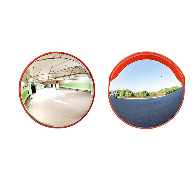 BRIGHT Outdoor Road Traffic Safety Convex Mirror Plastic Materia Warning 220 Wide Aangle Mirror