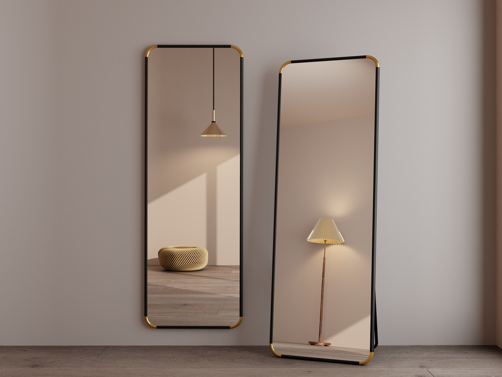 Wall Mirrors Home Decor Modern Chinese Style Mirror Decoration Living Room Mirror Stickers Wall Mounted Furniture
