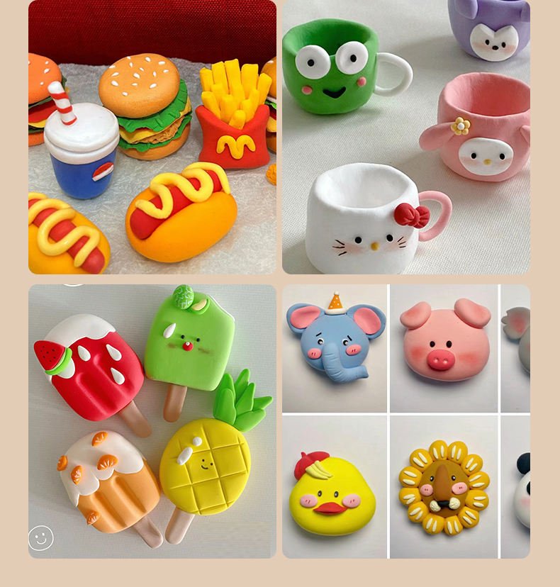 High Quality 60g Soft Unisex Modeling Clay 36 Colors Oven Bake Polymer Clay