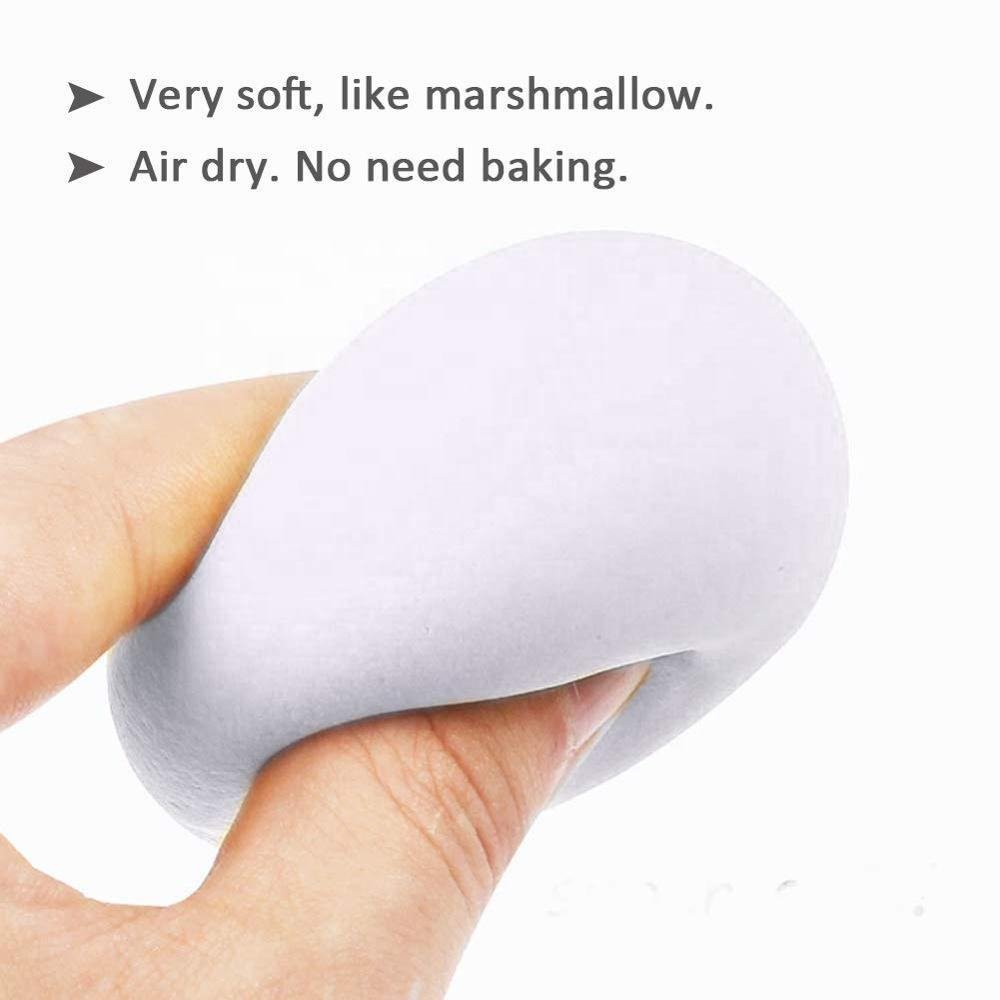 1000g Soft Clay for Slime White, 3d Modeling Magic White Clay for Slime Ingredients