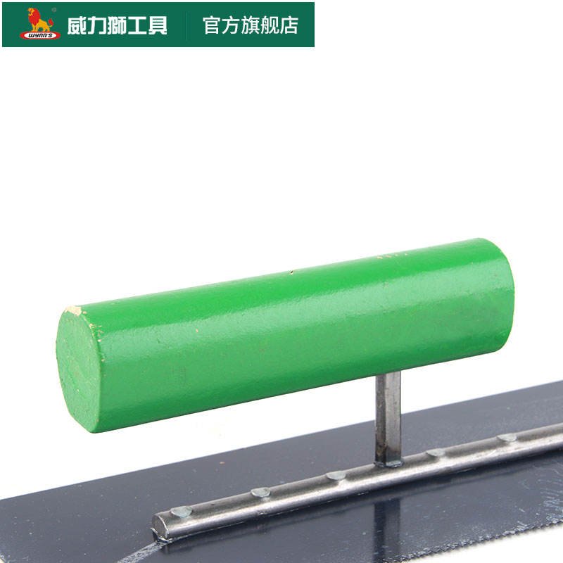 Polished Carbon Steel Notched Trowel Plastering Trowel Tools With Sawtooth and Wood Handle Construction Bricklaying Trowel