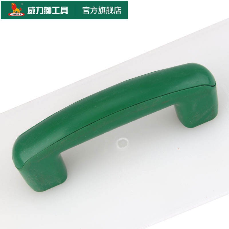 Plastic Mud Plate Trowel Plastering Trowel Tools With Wood Handle Construction Bricklaying Trowel