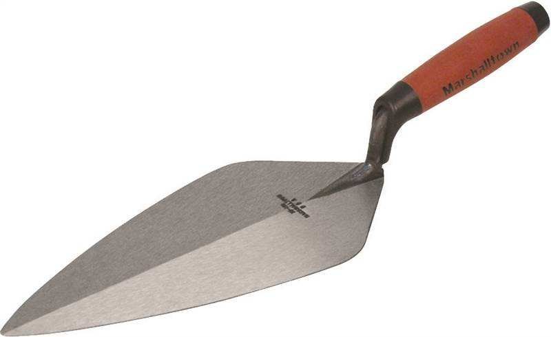 Carbon Steel Trowel Construction Bricklaying Trowel with Wooden Handle Plastering Trowel