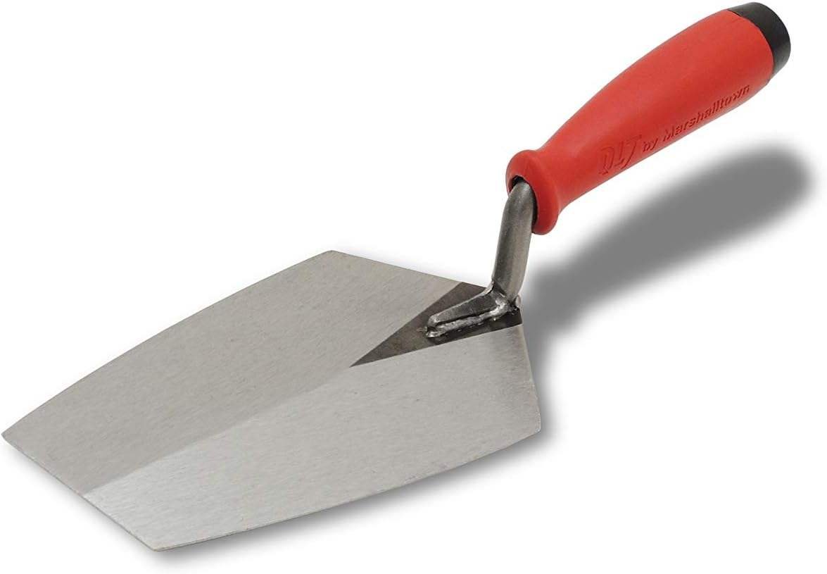Wooden Handle Stainless Steel Blade Bricklayer Concrete Plastering Trowel