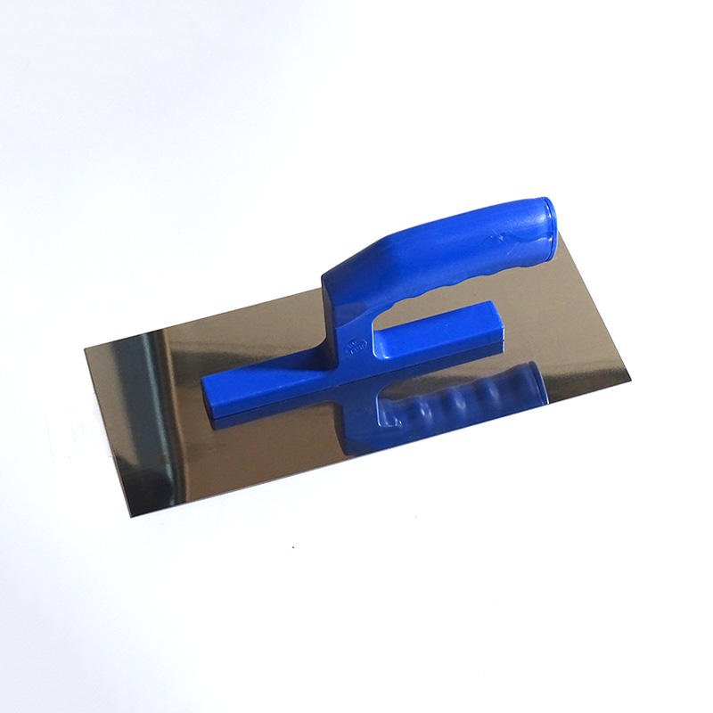 Industrial Grade Carbon Steel Square Blade Plaster Trowel Ergonomic Grip Customizable Size for Concrete Drywall