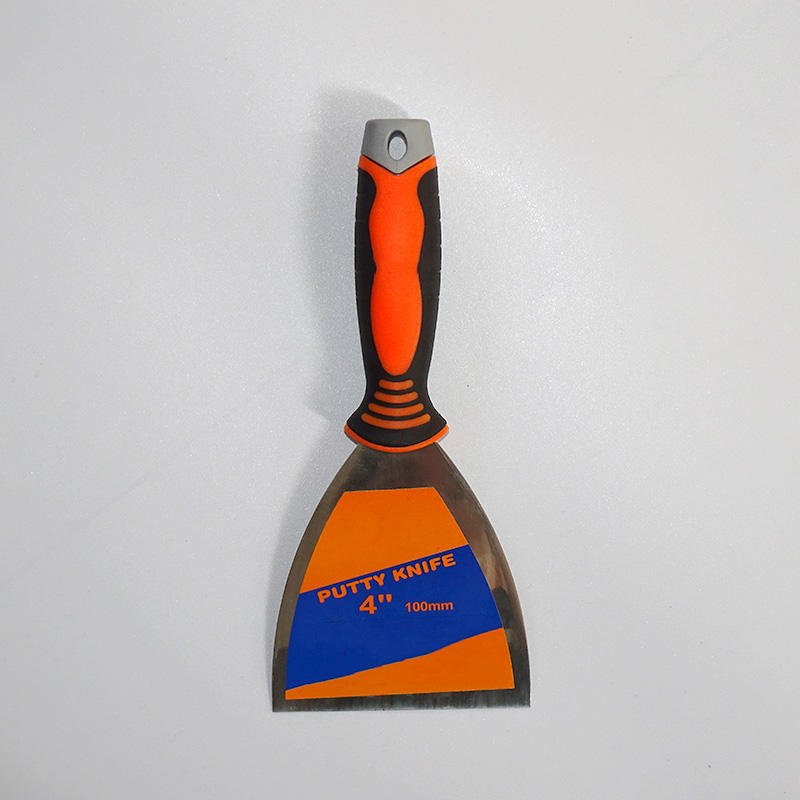 Two-color Plastic Handle Thickened Putty Knife Scraper Cleaning Knife Spatula Mirror Putty Knife