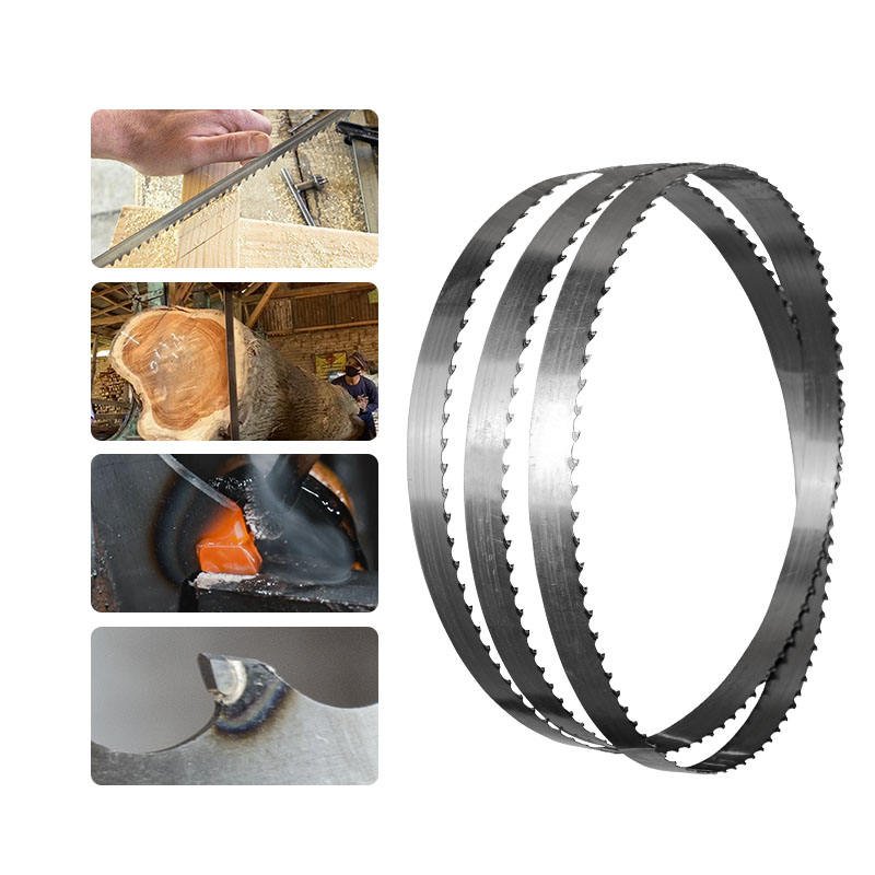 Industrial Grade Hard Wood Cutting Tungsten Carbide TCT Band Saw Blade 144" X 1.25 X .042 for Wood-Mizer LT40 Sawmill