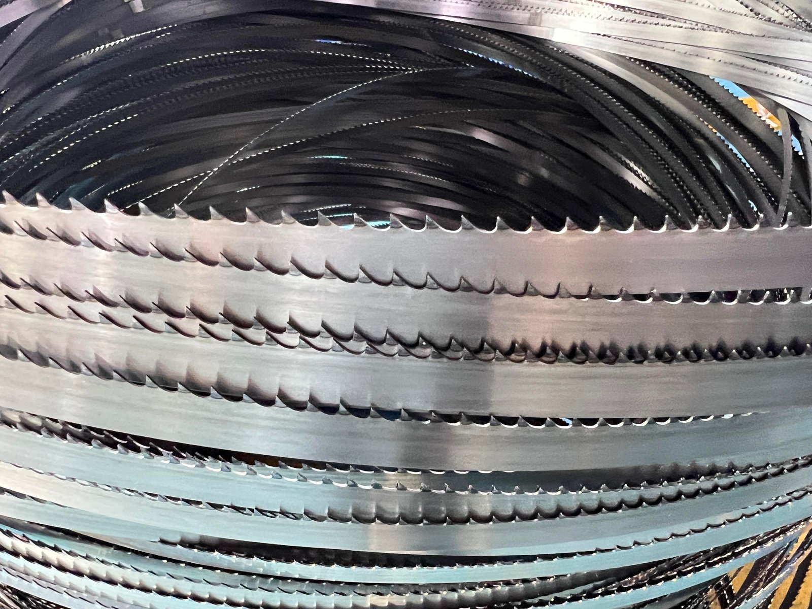 Professional Durable High Frequency Welded Lower Noise Bone Cutting Band Saw Blade 1650mm Meat OEM Customized Fast Sharp MUWEI