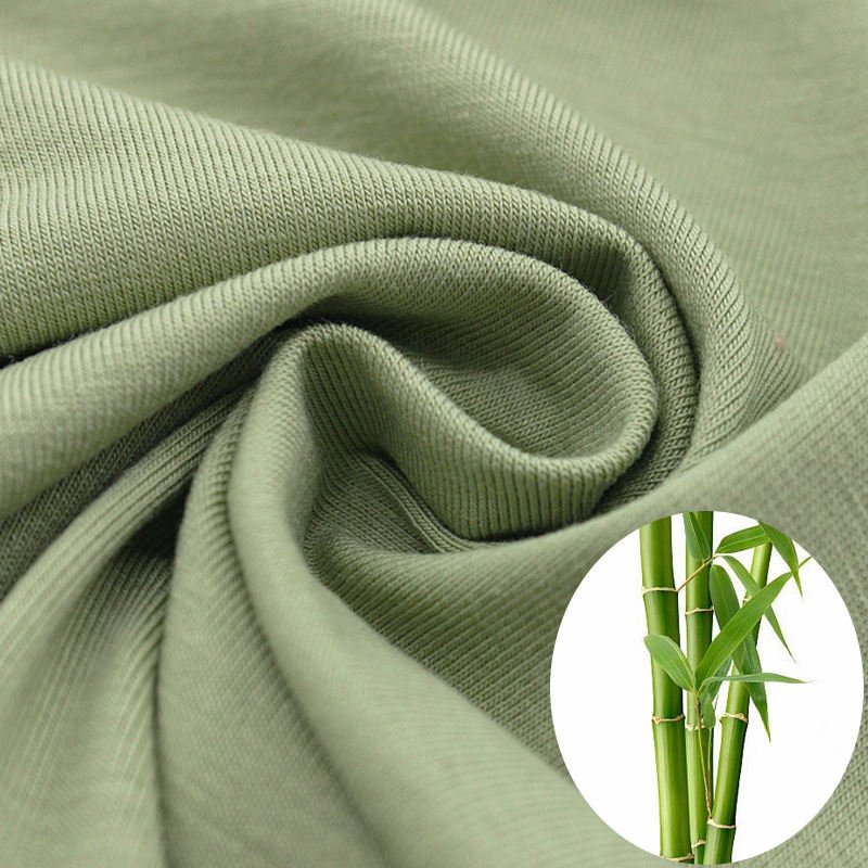 Manufacturer Wholesale Knit 95% Bamboo Viscose Fiber 5% Spandex Material Single Jersey Pointelle Fabric for Men Underwear Fabric