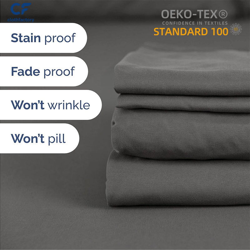 Eco-Friendly 100% Organic Bamboo Sateen 300 Thread Count 100% Bamboo Contain Lyocell Fiber Fabric for Clothes Bedding Pyjamas