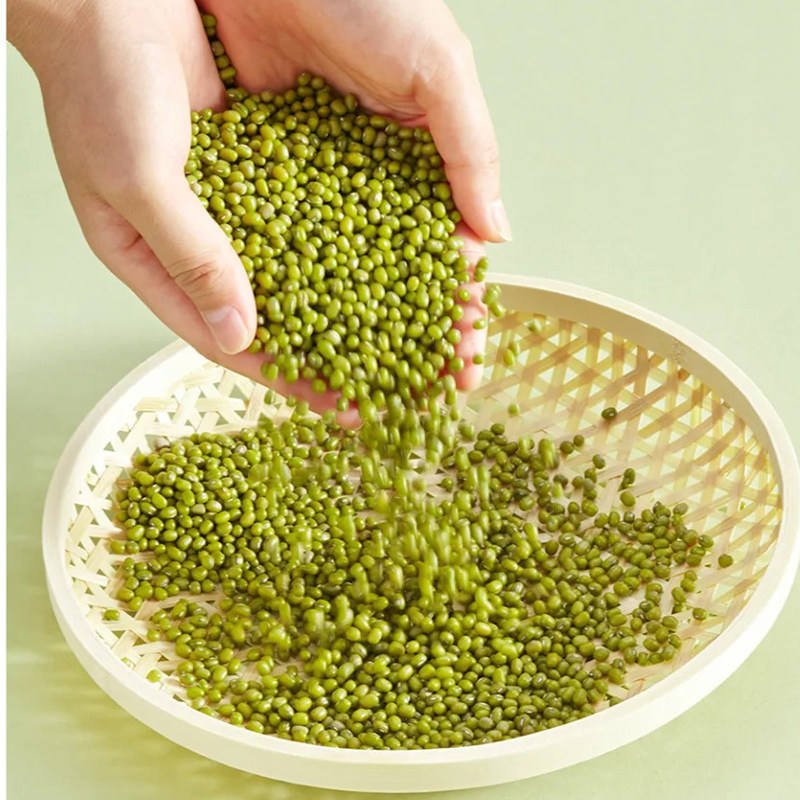 Chikawa Organic Mung Beans 1.5kg Dried Farmhouse Mixed Grains Official Flagship Store New Goods Household