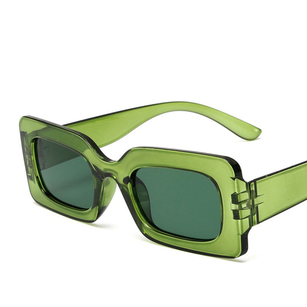 AI-MICH Cheap Ladies Custom Private Logo Shades Wide Frame Sun Glasses Men Wholesale Rectangle Fashion Vintage Women Sunglasses