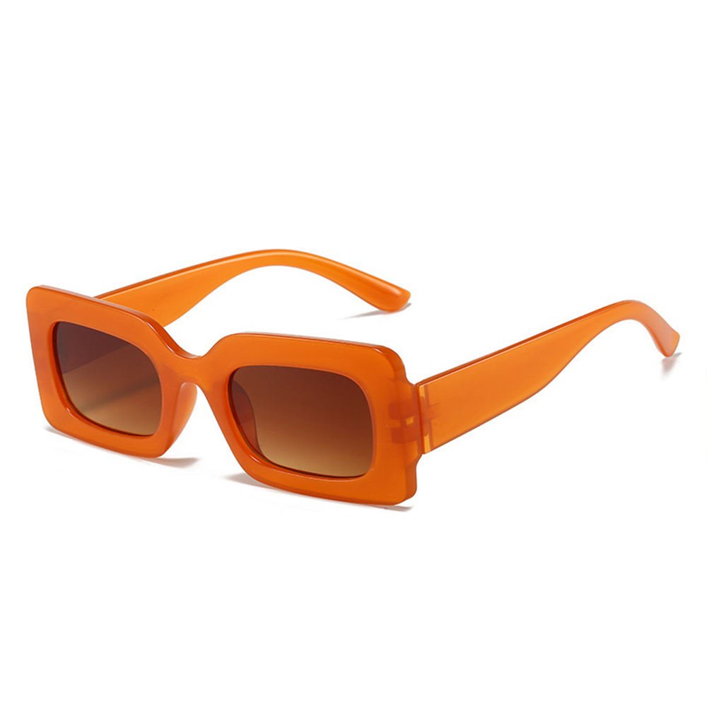 AI-MICH Cheap Ladies Custom Private Logo Shades Wide Frame Sun Glasses Men Wholesale Rectangle Fashion Vintage Women Sunglasses