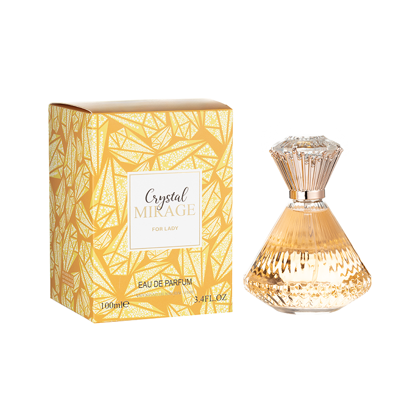 Original Design Long Lasting Luxury Diamond Perfume Fragrance pink Roses Fragrance Perfume 100ml