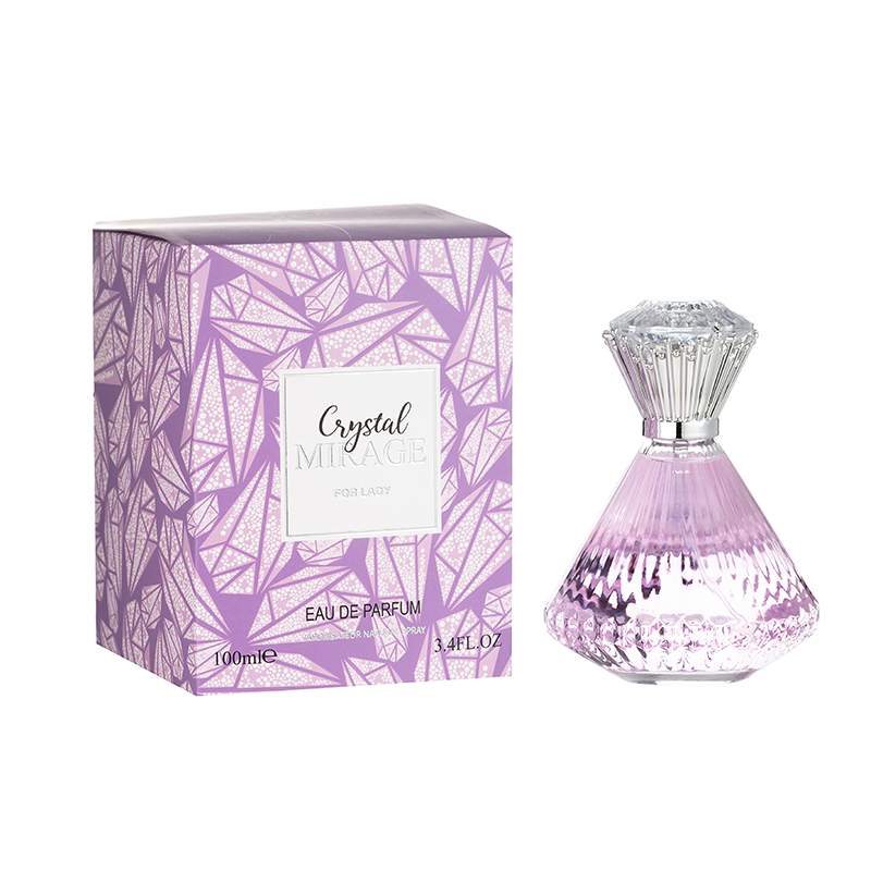 Original Design Long Lasting Luxury Diamond Perfume Fragrance pink Roses Fragrance Perfume 100ml