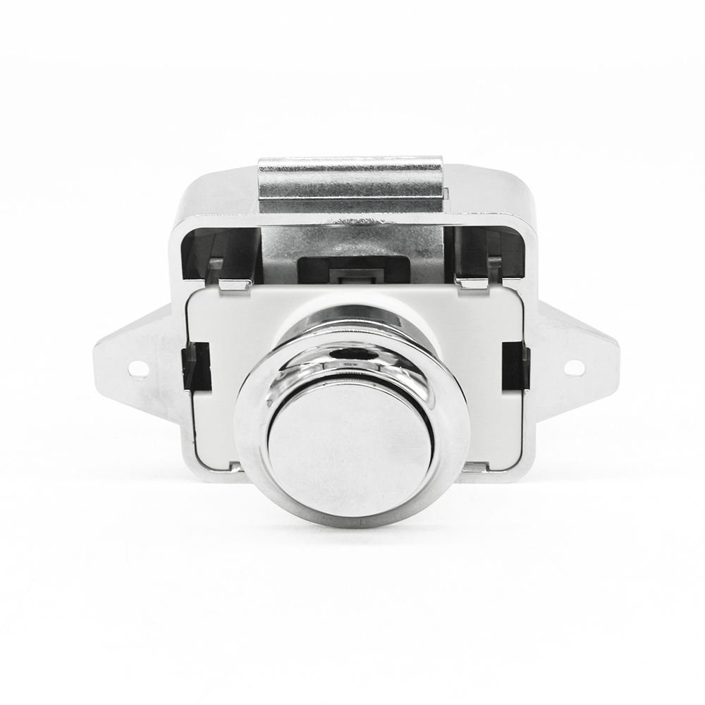 Custom Push Button Catch Door Lock A6512-3116 Caravan RV Cabinet Cupboard Knob Latch for Motor Home Camper OEM
