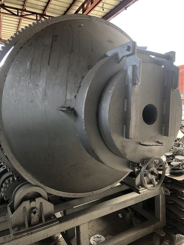 Professional Factory Made Heavy Oil Fired 2500KG Lead Rotary Melting Furnace for Lead Smelter